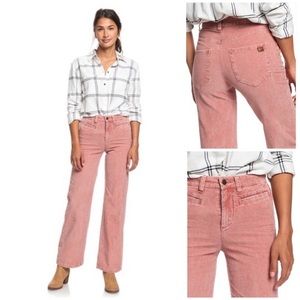 ROXY Discover People Pink Corduroy Pants